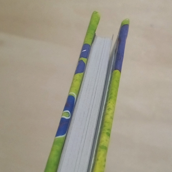 5/$15 Flower Striped Spiral Notepad - Picture 3 of 4